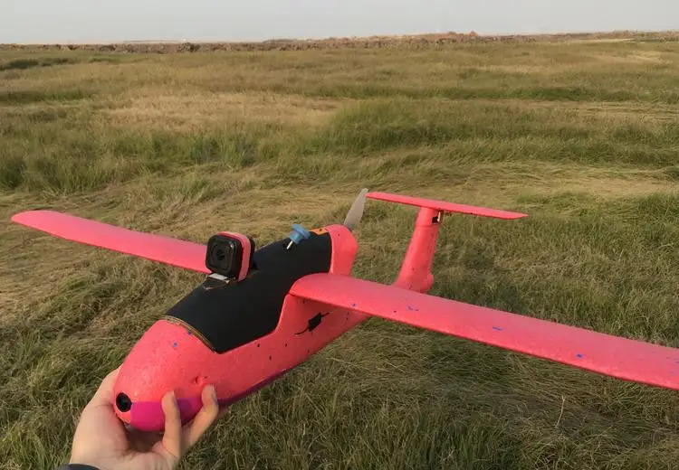 Высокое качество Skywalker Mini Plus 1100 мм размах крыльев EPP FPV RC самолет для начинающих тренажер фиксированное крыло PNP& шасси