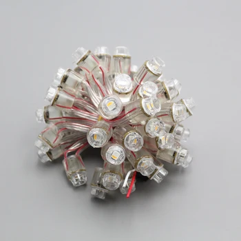 

full color 12mm SM16704 digital RGBW SMD led pixel string light,full color led module; 50pcs/string, DC5V input, Waterproof IP68