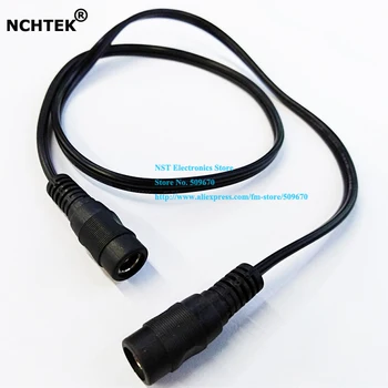 

NCHTEK DC 5.5x2.1mm Female to Female Power Plug Connector Cable About 50CM/Free Shipping/20PCS