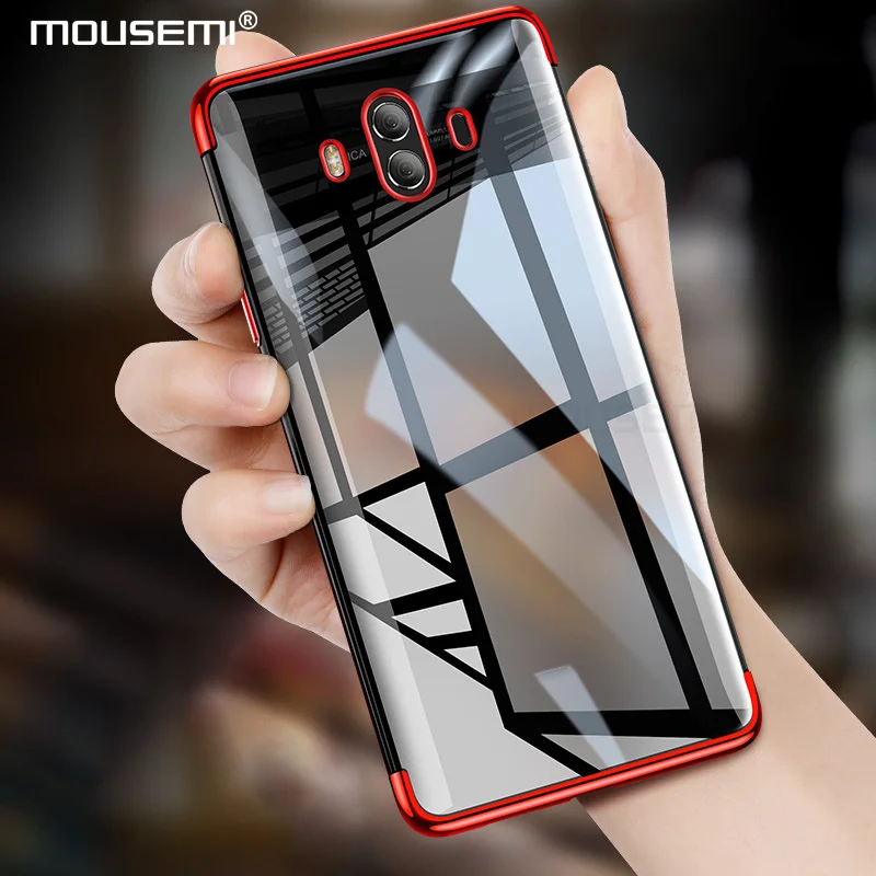 Mousmi для Huawei Mate 10 Lite Pro мягкие силиконовые чехлы TPU телефонов Прозрачный чехол Nova 2i |