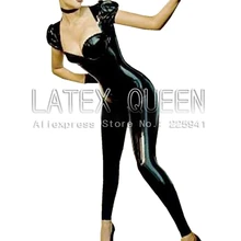 Красивое латекс, облегающий костюм
