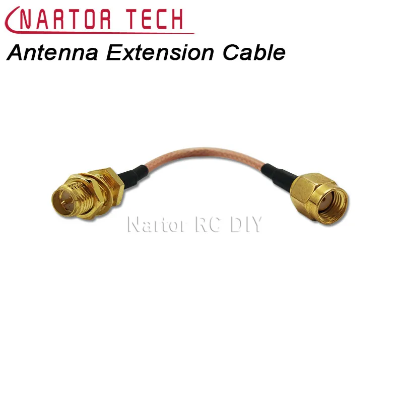 5.8G FPV Transmitter Receiving Antenna Extension Cable 90mm Adaption