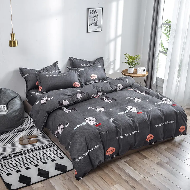 طقم سرير الجلد ودية غطاء لحاف من القطن مجموعة هندسية نمط غطاء لحاف غطاء سرير سادات 2 قطعة/3 قطعة/4 قطعة 2019 أحدث طقم سرير الجلد ودية غطاء لحاف من القطن مجموعة هندسية نمط غطاء لحاف غطاء سرير سادات 2 قطعة/3 قطعة/4 قطعة 2019 أحدث