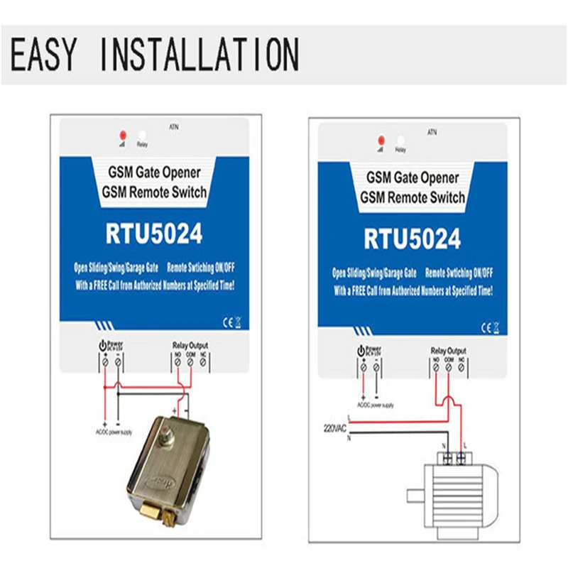 GSM ворота открывалка RTU5024 дистанционный переключатель реле контроля доступа беспроводной двери гаража качели раздвижные ворота