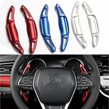 

Car Steering Wheel DSG Paddle Extension Shifters For Toyota Camry 2018 2019 Aluminium Alloy