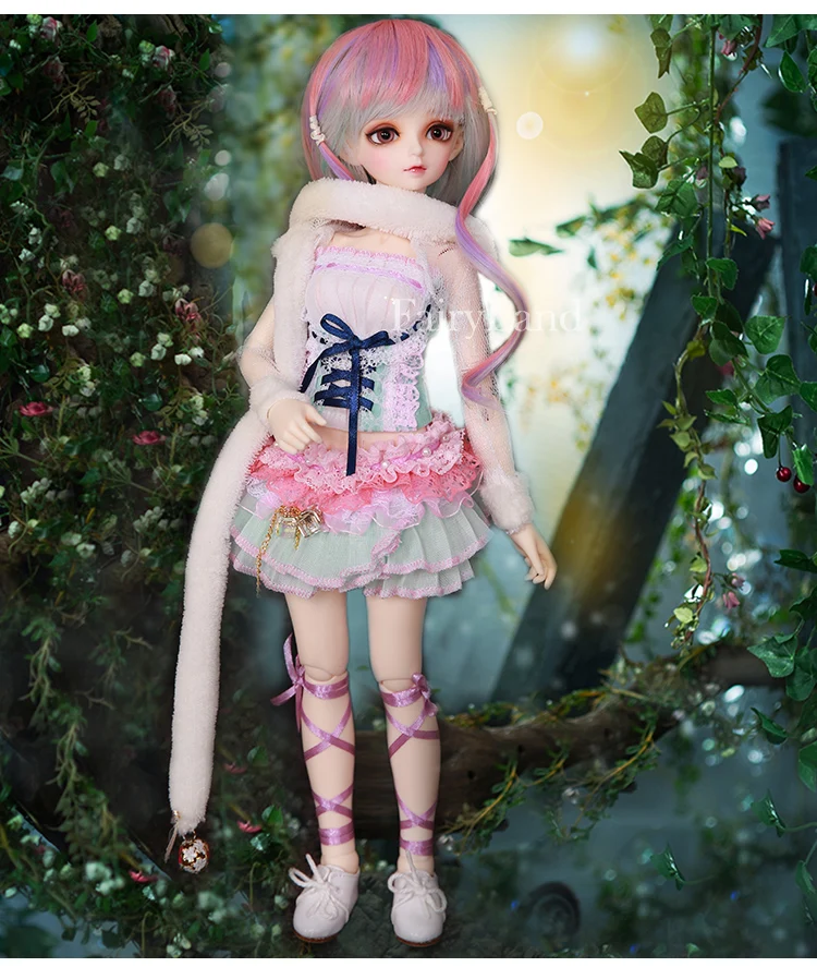 BJD куклы Сказочная страна Minifee Rin костюм fullset msd luts Fairyline 1/4 модель для девочек и мальчиков глаза игрушки из смолы кролик друзья сюрприз