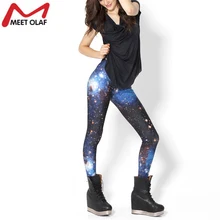 Женские леггинсы, хит, Вселенная, Галактика, небо, Блю, с принтом, для фитнеса, леггинсы, женские, s штаны, эластичные, космические, Tie Dye Брюки, YL342