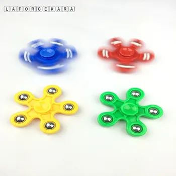 

Plum blossom Steel ball Gyroscope Finger Spinner Fidget Toy Hand Spinner EDC Hand For Autism/ADHD Fidget Spinner Toys Gift