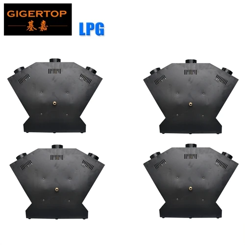 TIPTOP TP-T154B 3 головки DMX LPG пожарная машина струя 1 м-2 м 3shot машина для распыления огня DMX контроль 1 год гарантии 300 Вт 3 струйная насадка - Цвет: 4