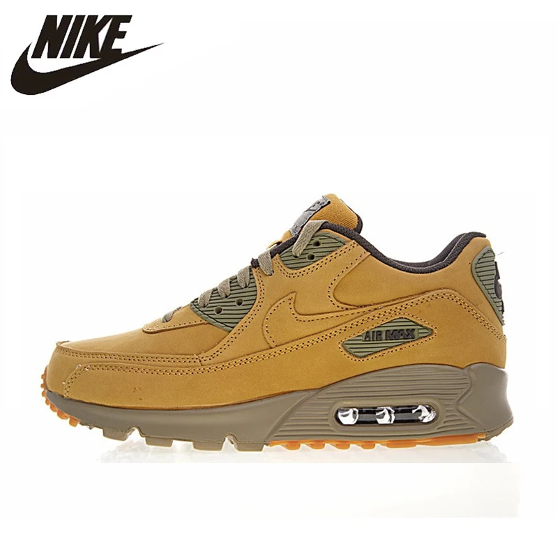 

Nike Air Max 90 Winter PRM Women's Running Shoes, Yellow, Warm Shock Absorption Impact Resistance Non-slip 898512-600