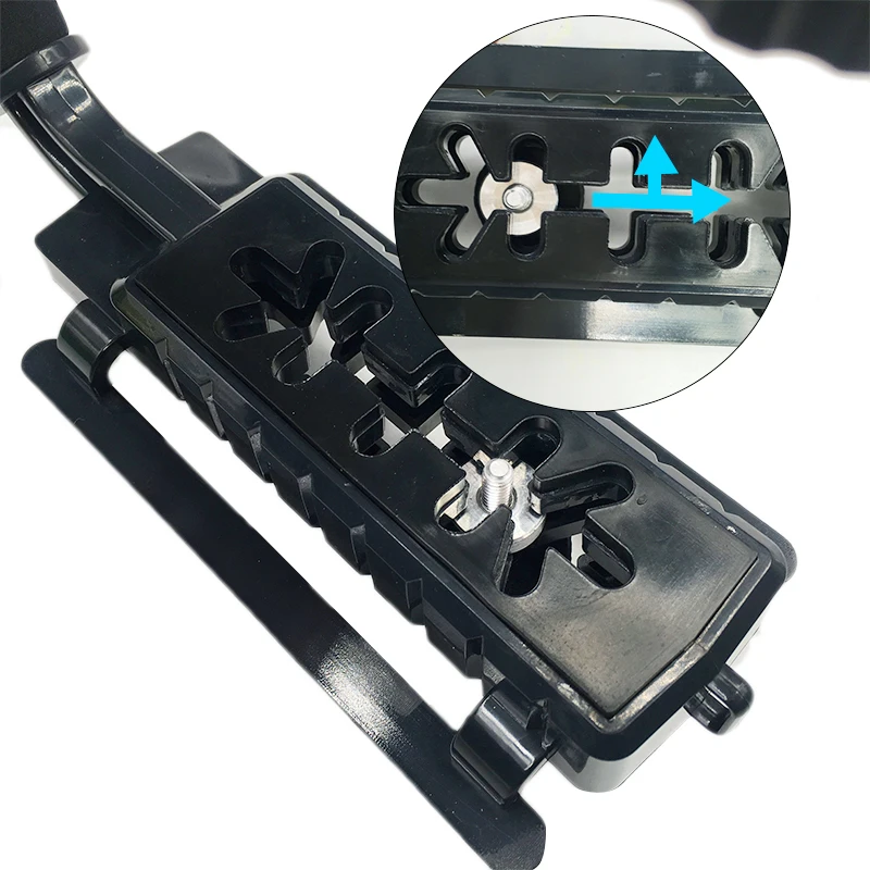 C образный держатель для видео Ручной Стабилизатор для DSLR Nikon Canon sony камера и светильник портативный SLR Steadicam для Gopro