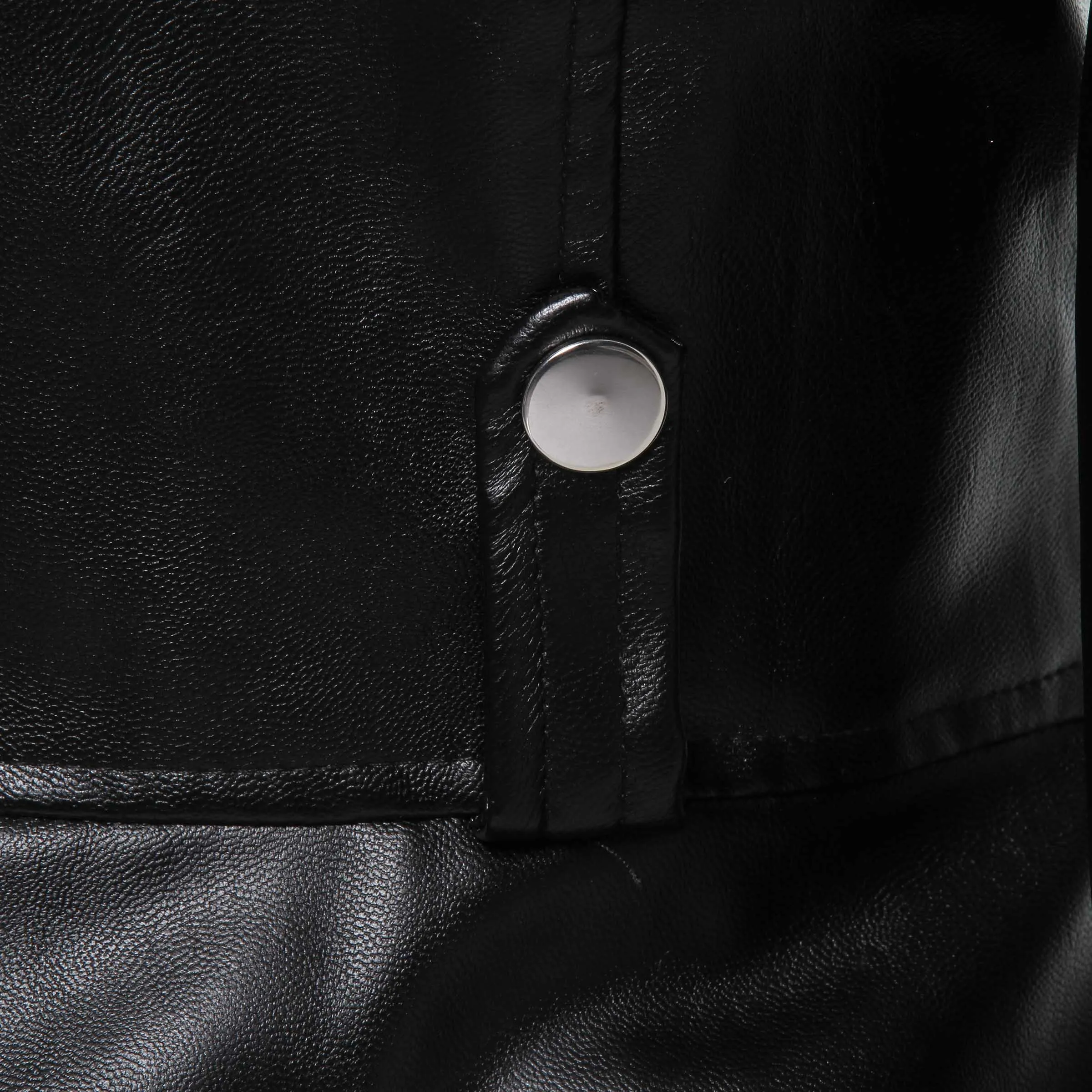 Черная мотоциклетная куртка из искусственной кожи, Женская Осенняя модная верхняя одежда,, верхняя одежда на молнии, крутая облегающая женская повседневная куртка для фитнеса в готическом стиле