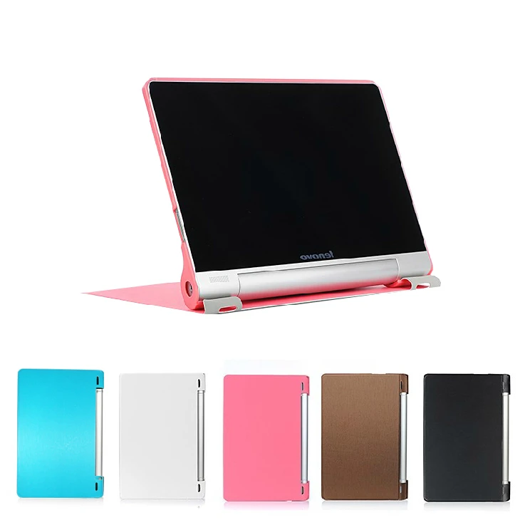 

Leather stand cover case For Lenovo YOGA 10 B8000 10.1 inch Tablet PC , Original Business Style, Black Red Blue + Screen Pen