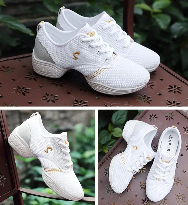 Akexiya, размеры 30-44, Женская дышащая обувь для фитнеса, Мужские Танцевальные Кроссовки, обувь для джазовых танцев, детская обувь для мальчиков и девочек