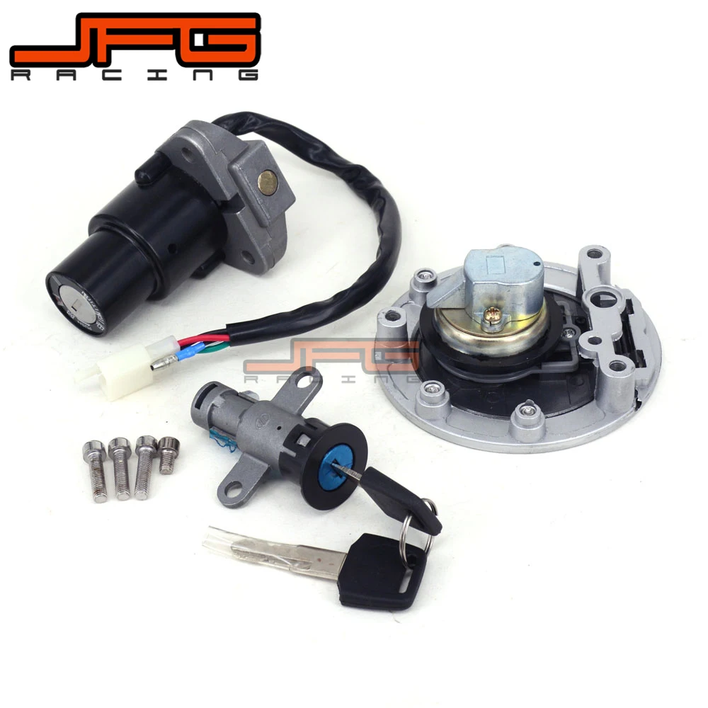 Buy Motorcycle Lockset Ignition Key Switch Fuel Gas Cap Lock Keys For YAMAHA