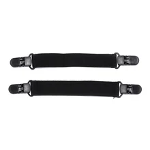 2Pcs Adjustable Clothes Trousers Clip Car Seat Holder Cushion Fixator Anti-slip Fixed Bed Sheet Buckle