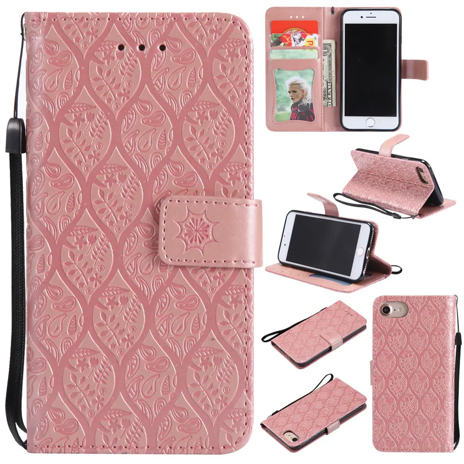 

Cute Plain Case Rattan For apple iphone 11 Pro Max 2019 X XR XS 8 7 6 6S Plus Flip Fundas Card Slot Wallet Mobile Phone Bag P27F