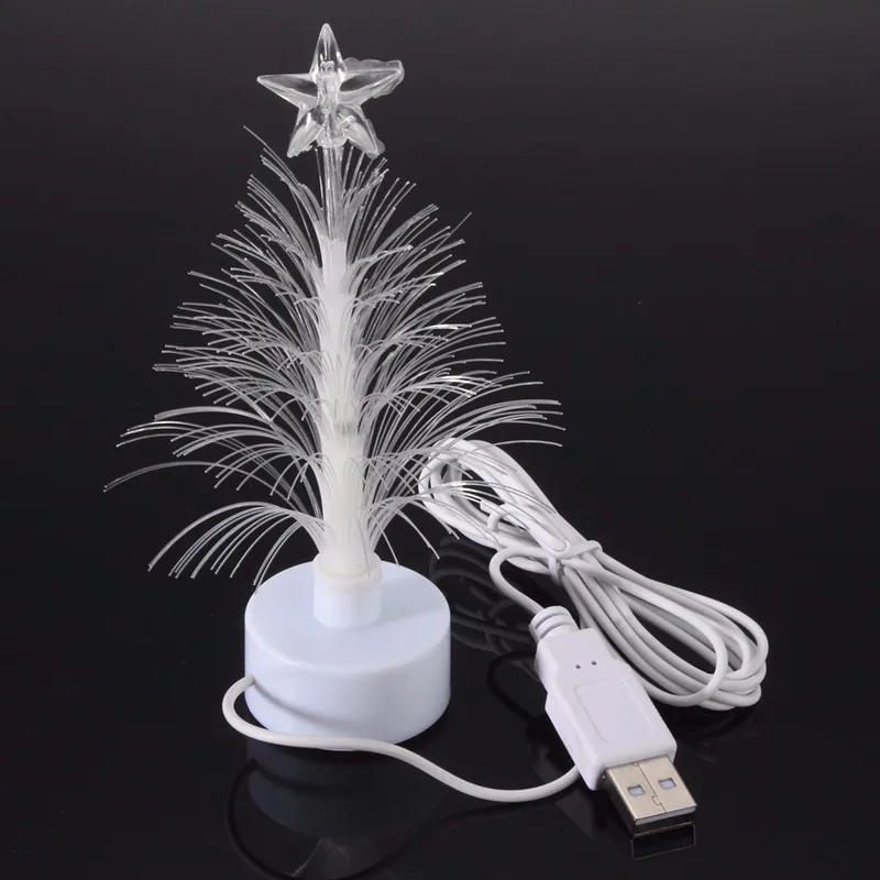 Best-Price-Mini-USB-Multi-Color-Changing-Fiber-Optical-LED-Light-Christmas-Xmas-Tree-Night-Lamp