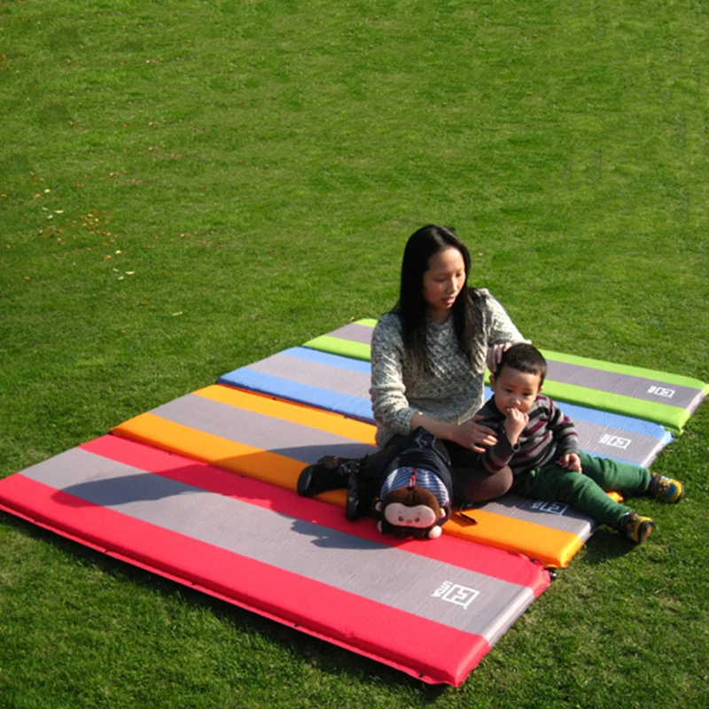 

5cm thick high elastic sponge sleeping pad splice single thicken colchon inflable camping air mattress