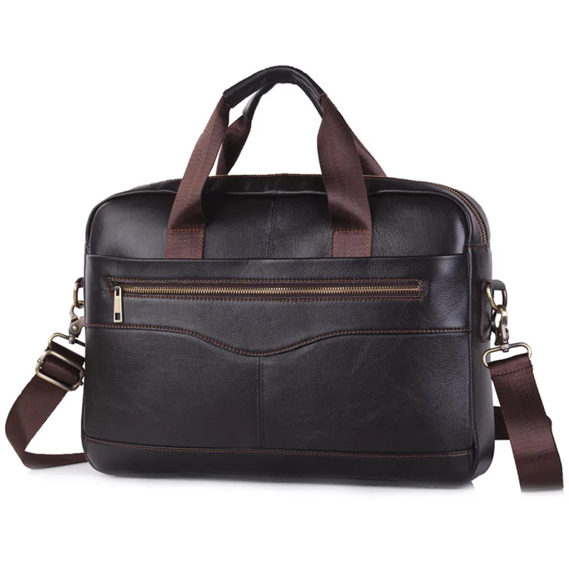 Большие мужские сумки для ноутбука, мужская деловая сумка на плечо, повседневная однотонная сумка через плечо для мужчин, портативный большой портфель XA173C - Цвет: Style A