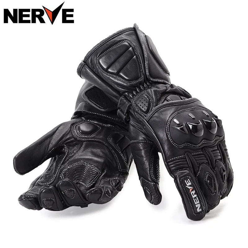 

NERVE Motorcycle Gloves spring summer Waterproof Windproof Protective Gloves leather gloves, breathable Non-slip, KQ1007