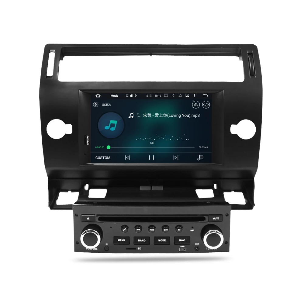 Perfect Octa Core Android 9.0 Car Radio GPS Navigation Multimedia Stereo For Citroen C4 C-Triomphe C-Quatre 2004-2009 Auto DVD Player 5 Perfect Octa Core Android 9.0 Car Radio GPS Navigation Multimedia Stereo For Citroen C4 C-Triomphe C-Quatre 2004-2009 Auto DVD Player 5