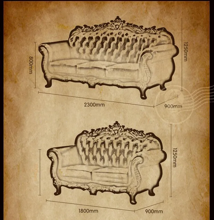Высококачественная Европейская старинная для гостиной диван мебель из натуральной кожи набор 1056