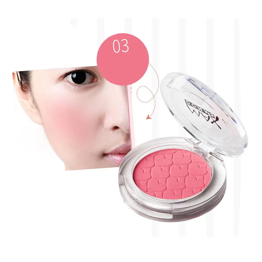 

Blusher Palette Rouge Oil-control Waterproof Cosmetic Cheek Nude Powder Makeup Blusher Palette