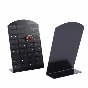 

24/36 Pairs Women Earrings Organizer Holder Earrings Plastic Rack Holder Jewelry Showcase Stand Display Convenient Charming