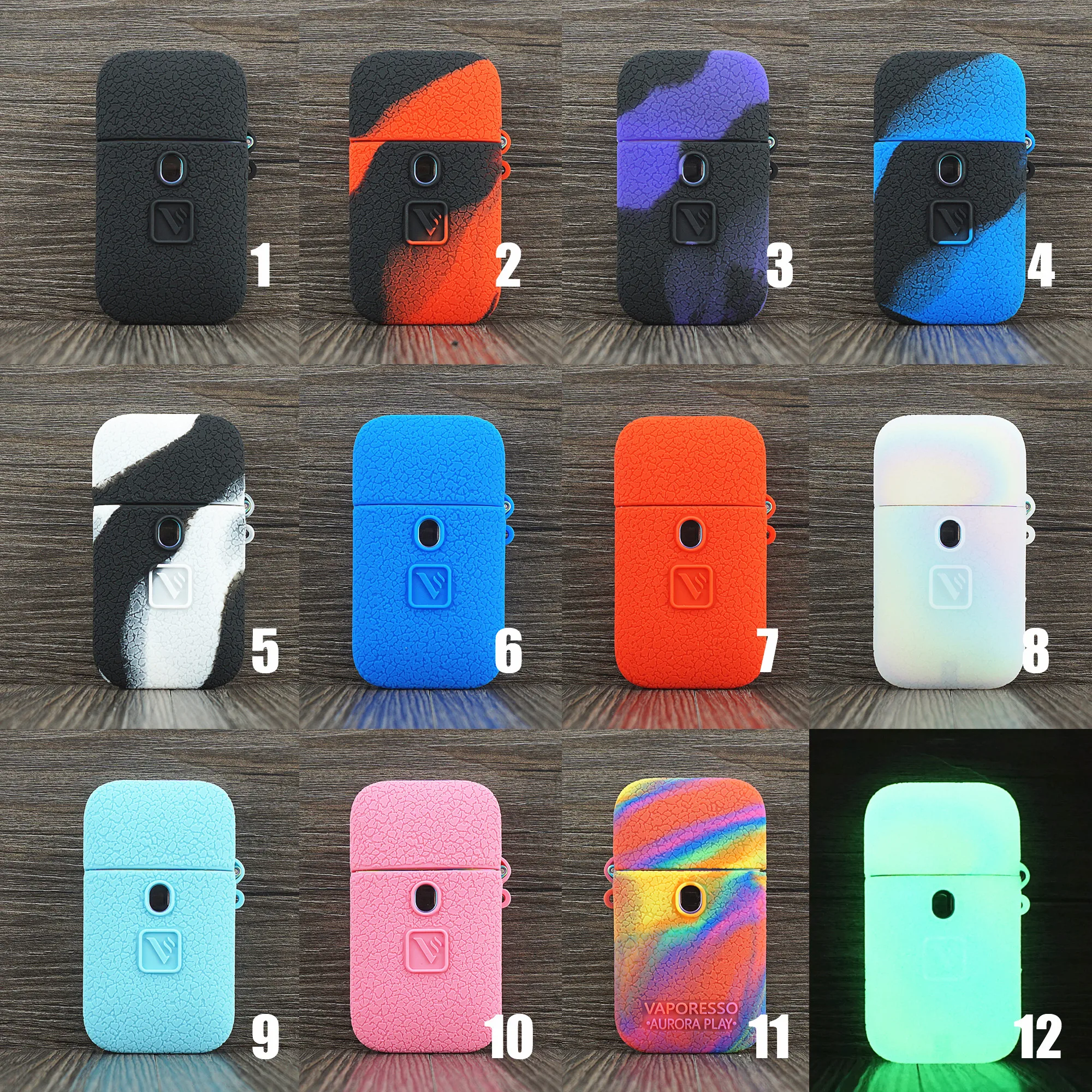 10 шт./лот чехол для Vapo²resso² Аврора Play Зажигалка Pod Комплект 650 мАч защитный