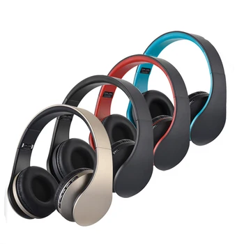 

feeya LH-811 HiFi Deep Bass Wireless Stereo Bluetooth Headphone Noise Cancelling Headset With Mic, Support TF Card, FM Radio