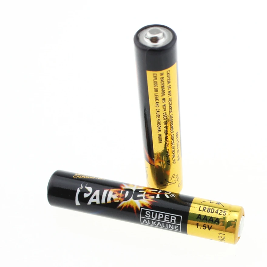 Alkaline Battery Disposable Battery 2pcs/lot 1.5V LR8D425 AAAA primary battery alkaline battery dry Bluetooth headset laser pen
