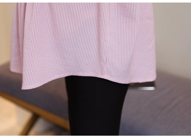8070# Весна Корейская мода для беременных рубашки Милая Туника Одежда для беременных Осенние милые свободные топы для беременных
