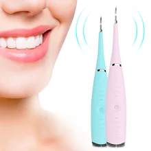 Отбеливание зубов Домашнее использование удаление зубных пятен зубной камень зубы пятна Масштабирование инструменты usb зарядка ультразвуковая Стоматологическая Очищающая машина