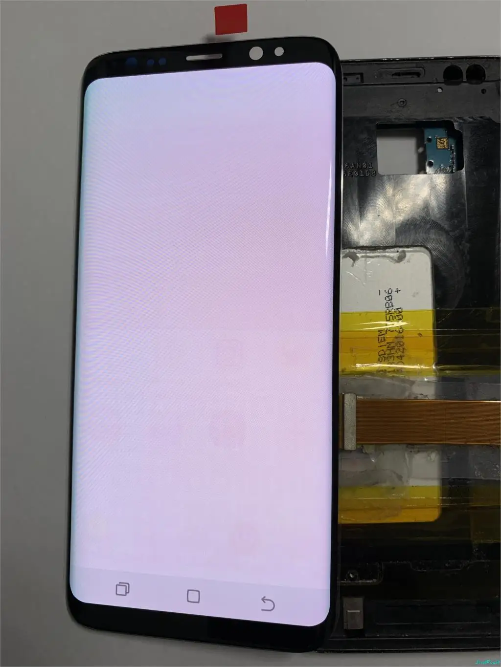 Для samsung Galaxy S8 G950F G950fd ЖК-дисплей сенсорный экран дигитайзер со сгоранием в тени Super amoled