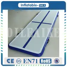 400x100x20 см Надувное смещение воздушной трассы трек для домашнего использования с бесплатным одним насосом