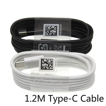 

100pcs/lot 1.2M USB Type C Cable Fast Charging Data Cord Type-c Cable for Samsung S9 S8 Note 8 9 mi Oneplus 5t USB-C wholesale