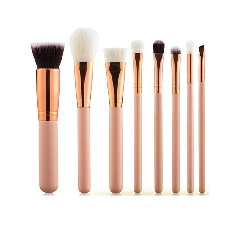Professional Eyes Makeup Brushes Set 8Pcs Nature Hair Eye Shadow Contour Blending Smudge Makeup Tools Kit High Quality (1)