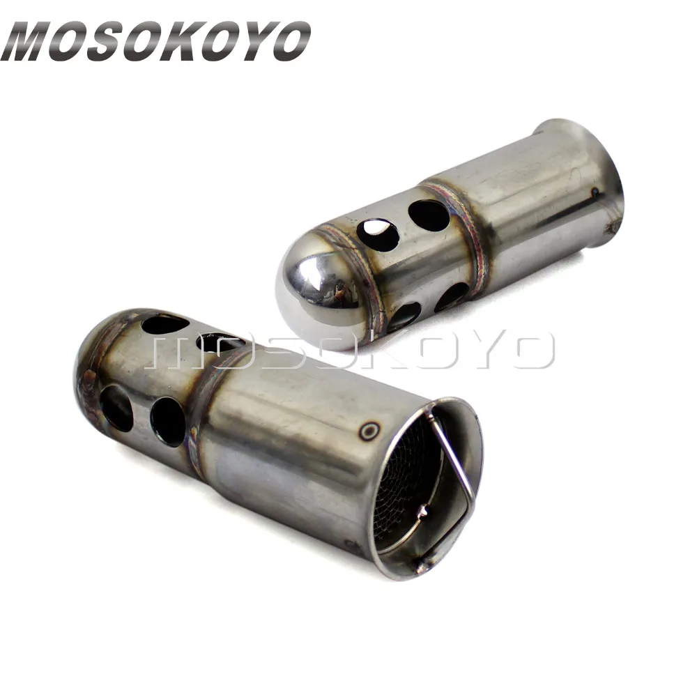 

Motorcycle Exhaust Baffle 51mm Muffler Can Silencer DB Killer Noise Eliminator Insert for Cafe Racer Cruiser Chopper