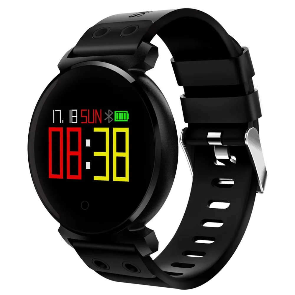 

K2 Bluetooth 4.0 Color Screen Smart Watch Sleep Heart Rate Blood Pressure Blood Oxygen Monitor For iOS For Android