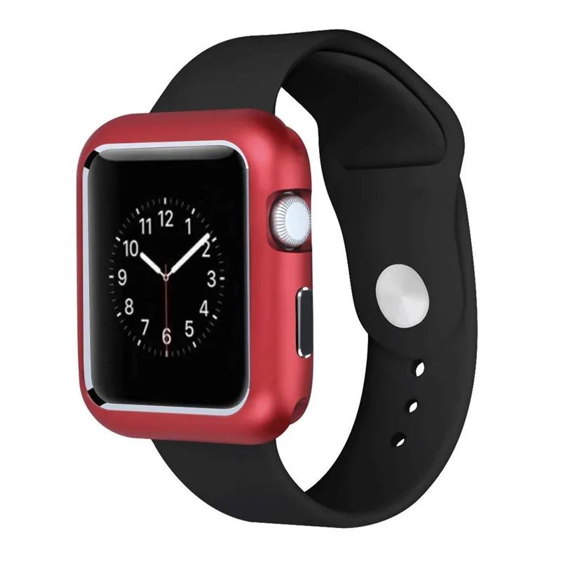 ASHEI Watch Accessories for Apple Watch Case Magnetic Adsorption Metal Frame Built-in Magnets Watch Cover for iWatch 38mm 42mm ASHEI Watch Accessories for Apple Watch Case Magnetic Adsorption Metal Frame Built-in Magnets Watch Cover for iWatch 38mm 42mm