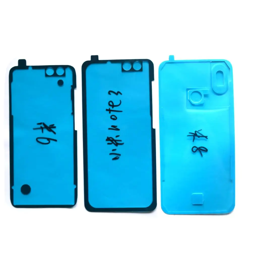 

2x Back Battery Cover Door sticker Adhesive glue tape For Xiaomi 6 8 Mi6 Mi8 /Mi Note 3