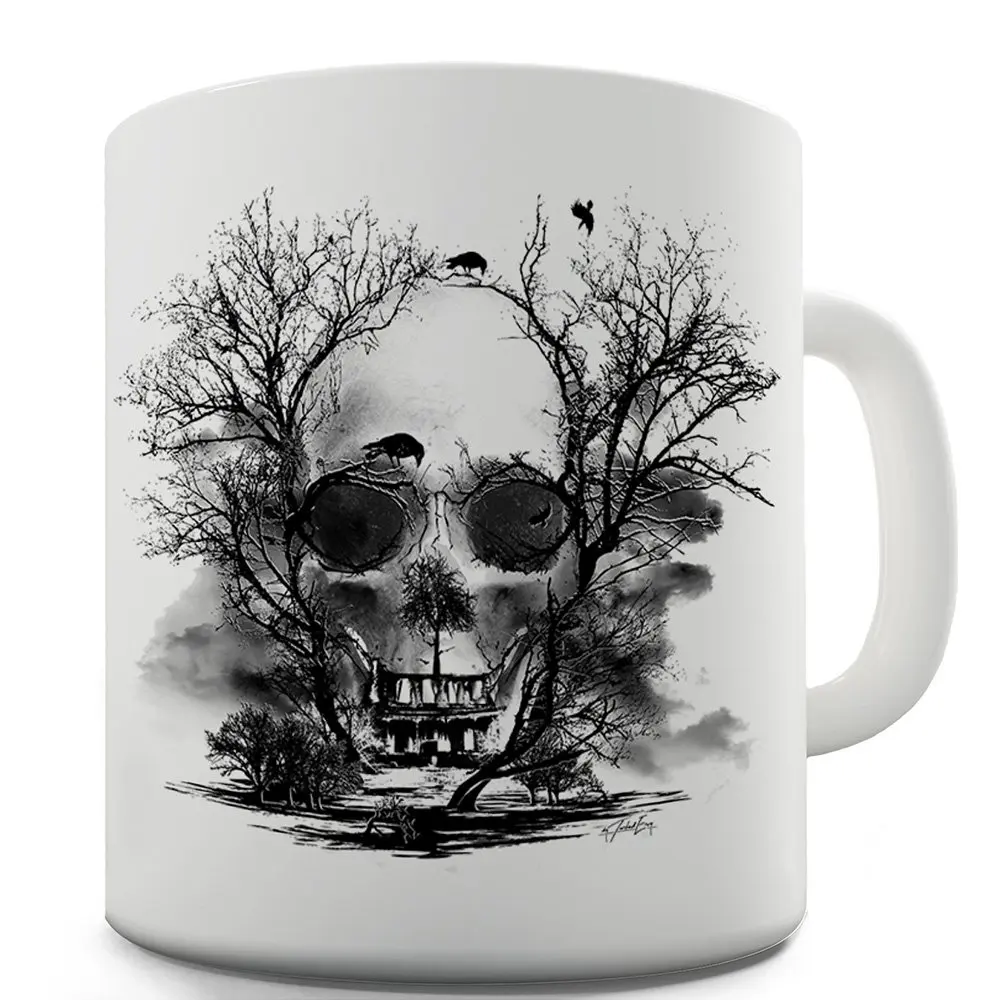 

Scary Trees Skull 11 OZ Funny Mug