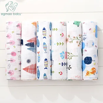 

Muslin Swaddle Blankets 1 Pack Baby Blanket for Newborns Swaddle Blanket, Swaddle Wrap, Muslin Swaddle and Receiving Blankets