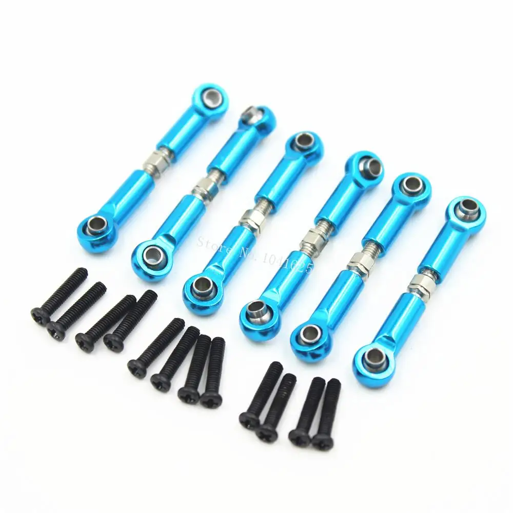 Adjustable For WLtoys A959 Upgrade Parts Aluminum Linkages Pull Rod