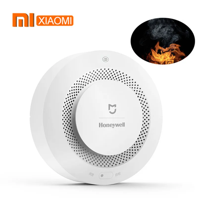

2019 Xiaomi Mijia Fire Alarm Detector Alert Smart Home security and protection Remote Control with Gateway work with Mihome APP