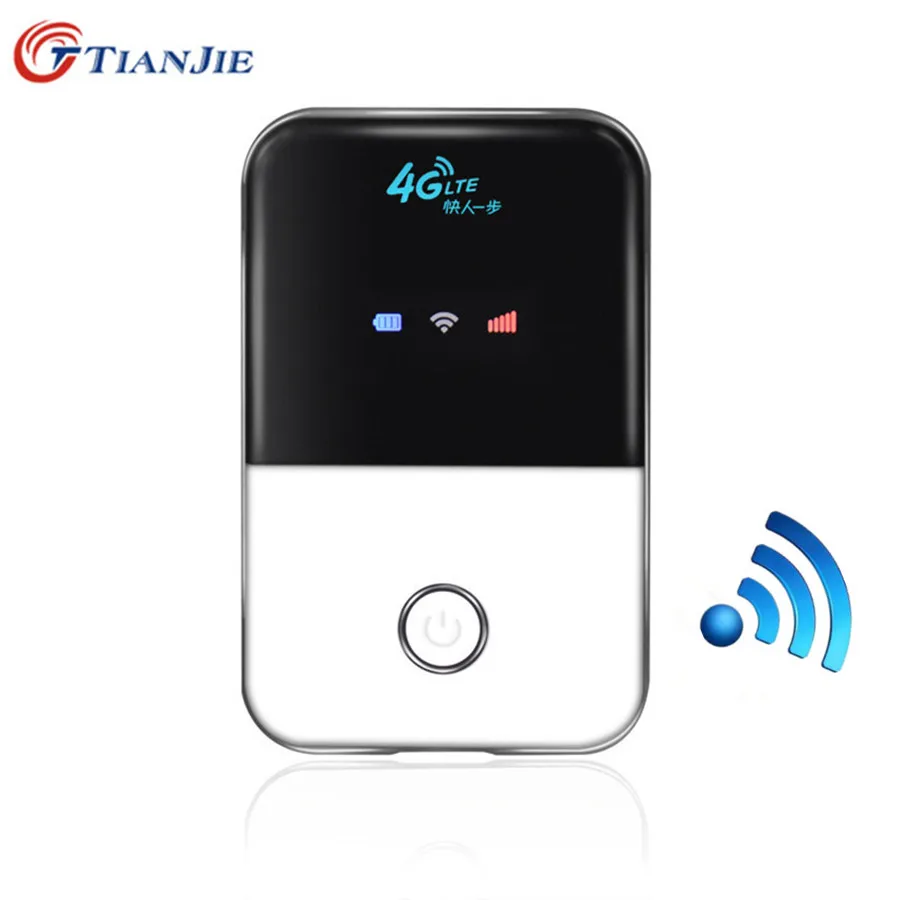 Acheter 4G Wifi Routeur Lte Sans Fil mini Mobile Wi fi Portable Poche Hotspot Voiture 3G 4G Débloqué modem avec Fente Pour Carte Sim
