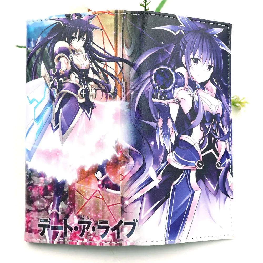 SAO Anime Sword Art Online Long Wallet Kirigaya Kazuto Synthetic Leather Purse - Цвет: DATE A LIVE-4