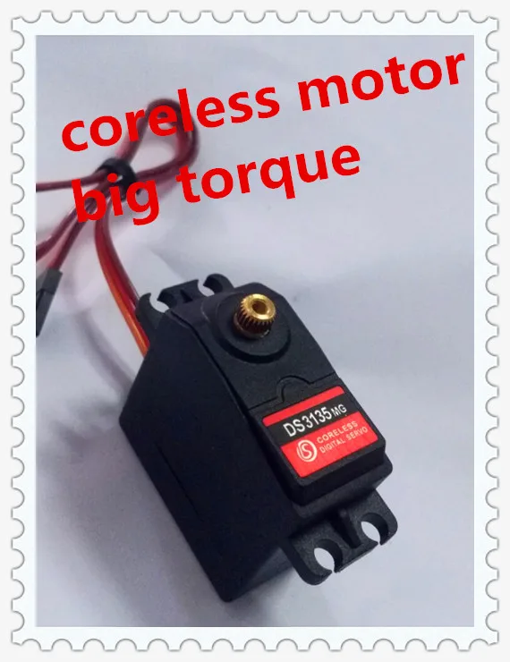 35kg high torque Coreless motor servo DS3135-180 deg Metal gear digital servo arduino servo for Robotic DIY,RC car 35kg high torque Coreless motor servo DS3135-180 deg Metal gear digital servo arduino servo for Robotic DIY,RC car