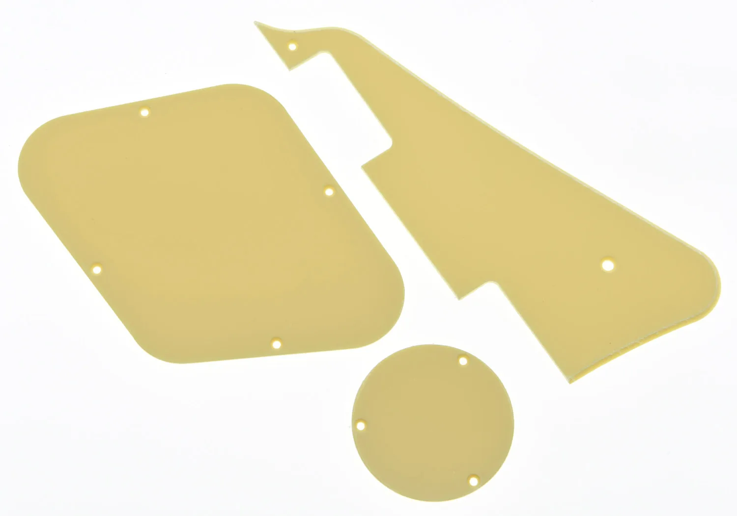 

KAISH Cream 1 Ply LP Pickguard & Back Plate Switch Cavity Covers for LP